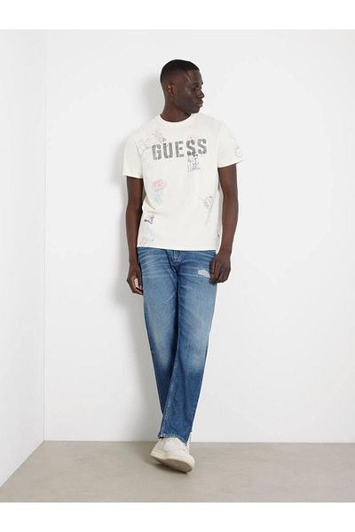Guess World Men's Regular Fit T-Shirt