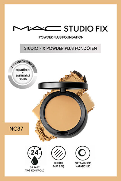 M.A.C YENİ Studio Fix Powder Plus Fondöten - NC37