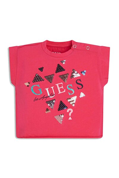 Guess Midi Kız Çocuk Boxy Fit T-Shirt