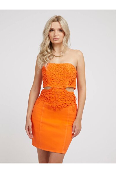 Guess Sl Bonni Kadın Denim Elbise