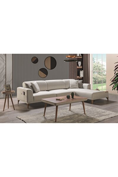 ERMU SOFA MODA KÖŞE TAKIMI KREM