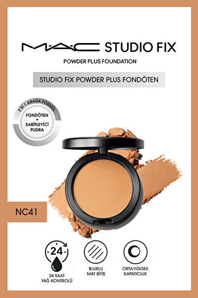 M.A.C YENİ Studio Fix Powder Plus Fondöten - NC41