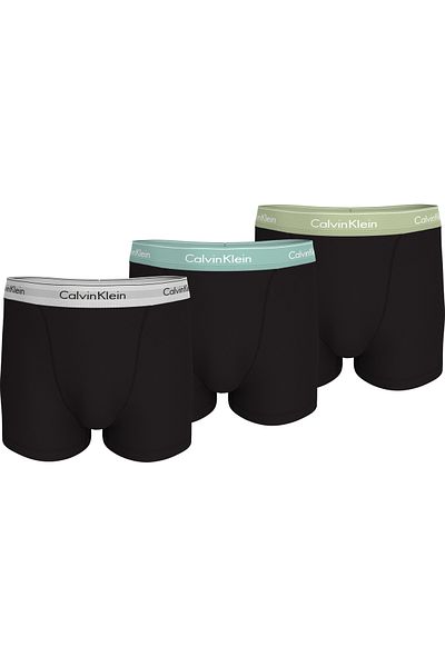 Calvin Klein Men's Multi Color Boxer Relaxed Fit Trunk 3Pk