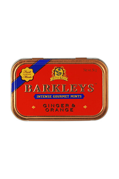 BARKLEYS Ginger & Orange - Zencefil & Portakal Aromalı Şekerleme 50 gr