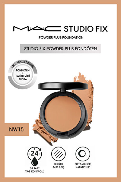 M.A.C YENİ Studio Fix Powder Plus Fondöten - NW15