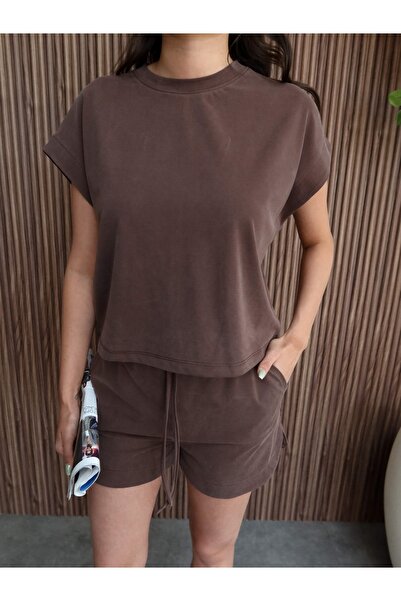 ESRAHELVACI Zero Sleeve Shorts Set