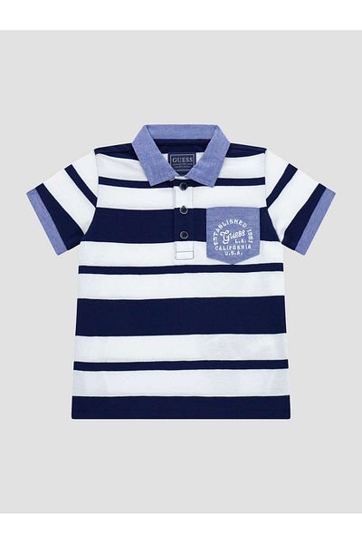 Guess Boy's Regular Fit Polo T-Shirt