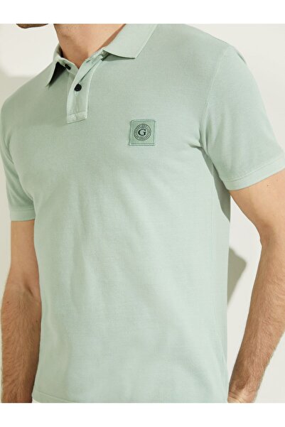 Guess Tricou polo slim fit pentru bărbați Es Washed