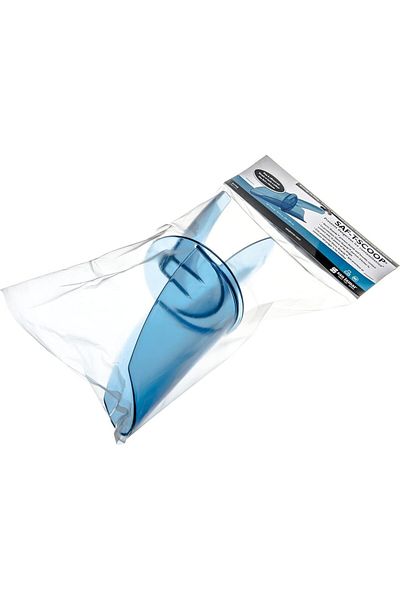 San Jamar ice bucket, plastic, blue