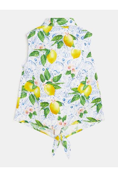 Guess Twill Girl's Regular Fit Shirt