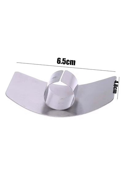 Choice A Stainless Steel Finger Guard Finger Hand Cut Hand Protector Vegetable Cutting Hand Protecter Tool.