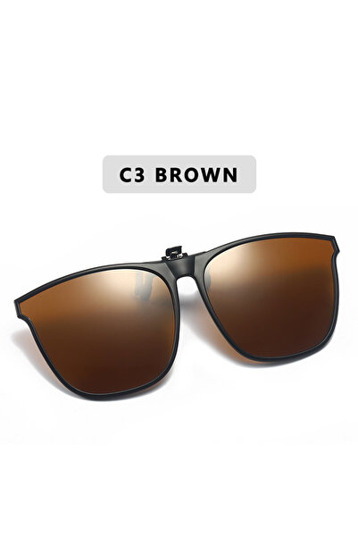 Choice Polarized C3 Polarized Clip On Sunglasses Men Car Driver Goggles Night...
