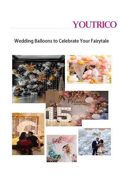 Youtrico Sweet Macaron Balloon Garland Set - Dreamy Wedding Arch & Photo Backdrop in Soft Colors