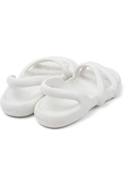 CAMPER Women’s White Soft Sole Sandals - Stylish Everyday Comfort KobarahFlat