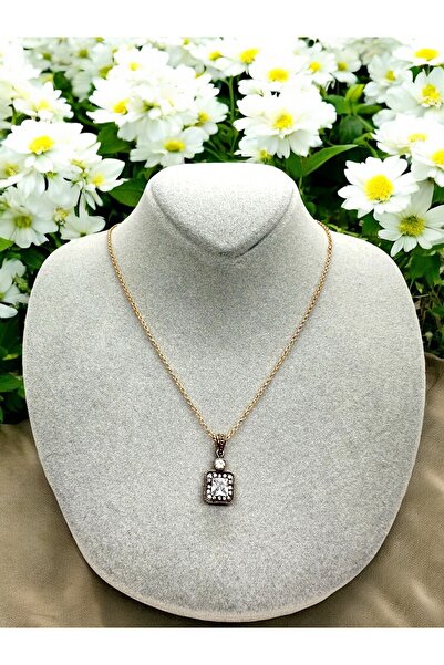 FUYA JEWELLERY Baget Zirkon Taşlı Kolye