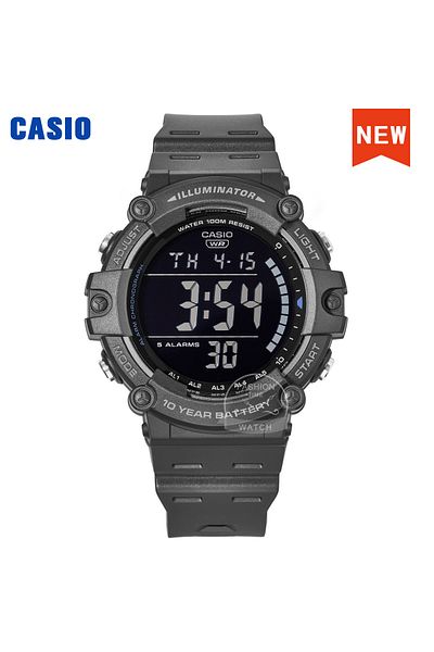 Casio AE-1500WH-8B Casio watch menTen years of electricity top luxur set LED digital sport Waterproof quar
