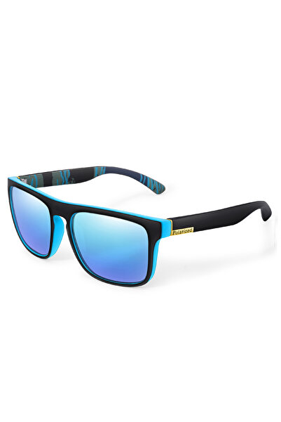 Choice QC3 Retro Style Square Frame Polarized Cycling Sunglasses Men Night Vi...
