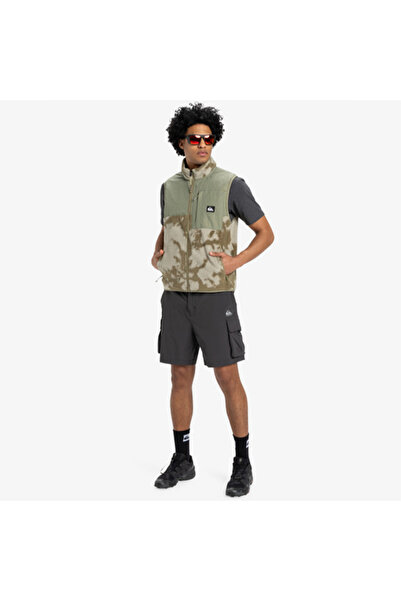 Quiksilver Run Ashore Erkek Siyah Günlük Bermuda Şort