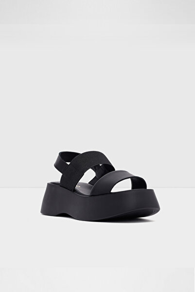 Aldo Ollıe-Tr - Genuine Leather Black Flat Sandals