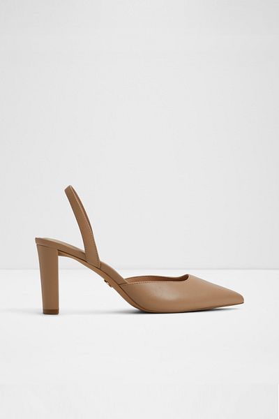 Aldo Olaeldan - Pantofi de damă din piele naturală cu toc bloc de piele