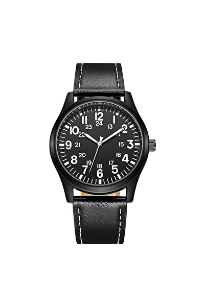 Choice ساعة بايلوت سوداء اللون مستوحاة من الطيران، مقاس 42 مم، حركة يابانية س...