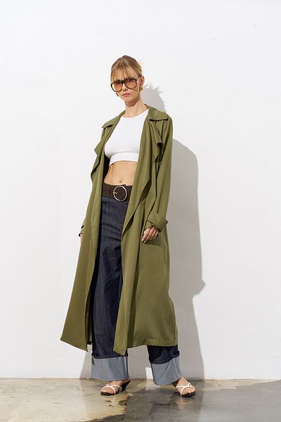 Merve DAĞLI Estelle Lyocell Trench Coat