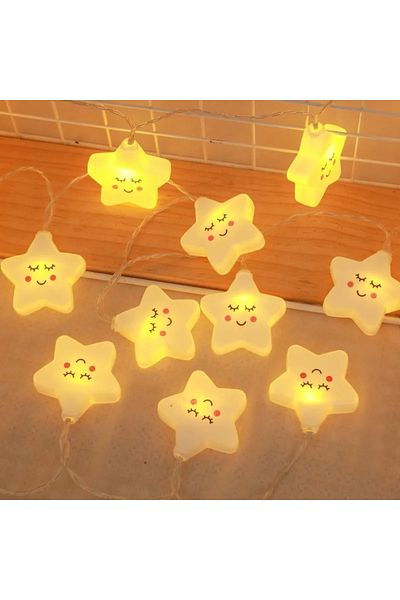 Choice 3M USB style White shell LED Lights String Star Garland Lamp USB/Battery Powered For Living Room Out