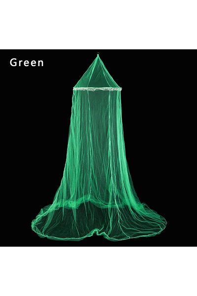 Choice green Princess Mosquito Net Canopy Encryption Dome Fly Insect Mesh Repellent Protection Single Entry