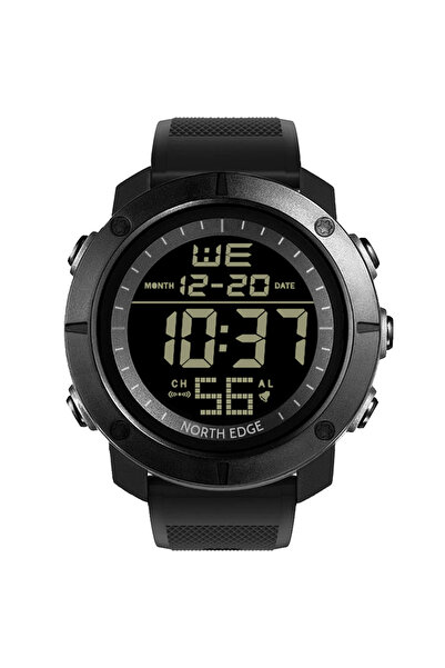 Choice1 Black NORTH EDGE Mens Digital Watches Army Military World Time Alarm ...