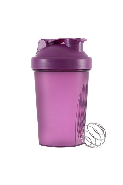 Choice purple Shaker Bottles Sport Water Cups Whey Protein Powder Mixer Bottle Fitness Gym Shaker Outdoor P
