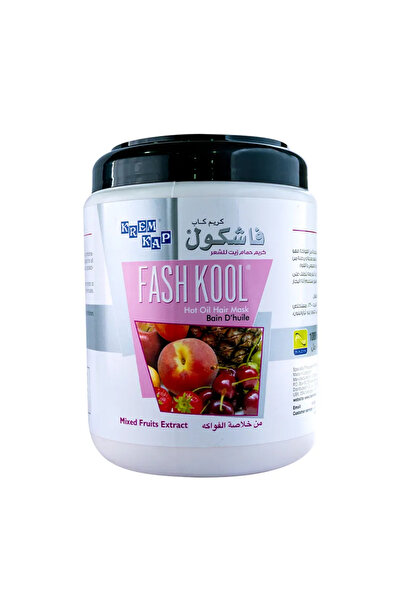 Fash Kool قناع الشعر بالزيت الساخن بمزيج الفواكه 1000 مل (2414303)
