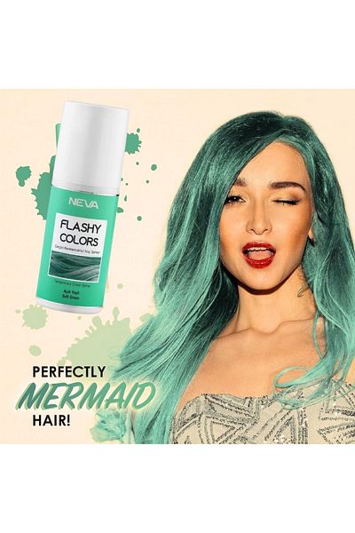 Neva NEVA Flashy Hair Colors Temporary Hair Color Spray - 75ml