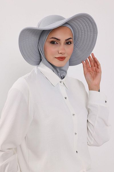 Aisha's Design Combed Cotton Practical Put-On-And-Off Bow Hat over Turban, Sp-4, Sp-4