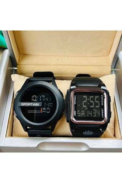 Choice black Buy 1 Get 1 Electronic Watch for Man Waterproof Led Light Reloj ...