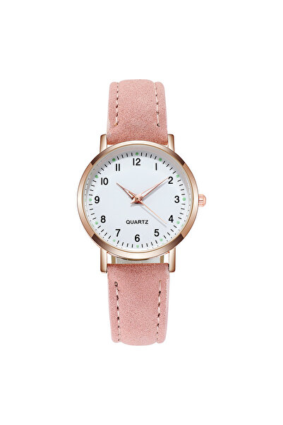 Choice4 No Pink Fashion Watch For Women Leather Quartz Watches Ladies Luxury Back Light Wristwatch Clock rel