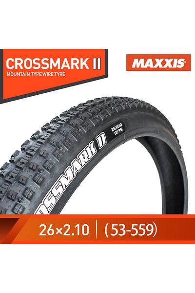 Choice 26x2.10 MAXXIS CROSSMARK Ⅱ Mountain Bike Tires Top Speed Control XC Bicycle Steel Wire Tyre For E-Bi