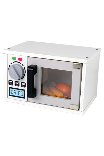 rexa Wooden Microwave Cooker Microwave Food Toy For Kids