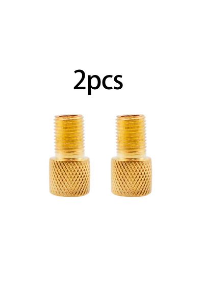 Choice Grid GRAIN-2PC 2/5PC F/V To A/V Valve Adapter Bike Value Converter Presta To Schrader Golden Bike Ti