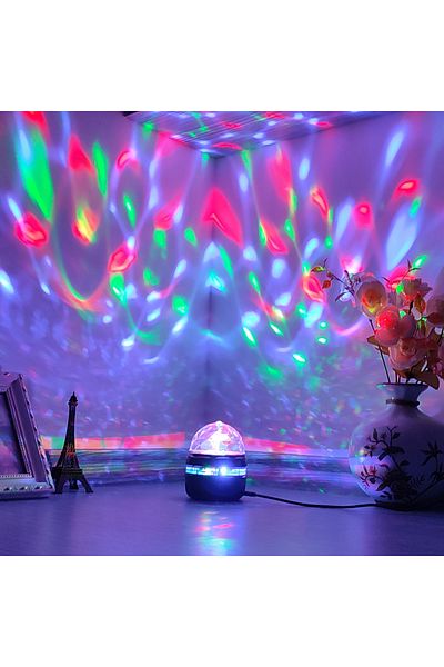 Choice Crystal 5V Night Light USB Starry Sky Projection Starry Galaxy Projector LED Lamp Gaming Room Decora