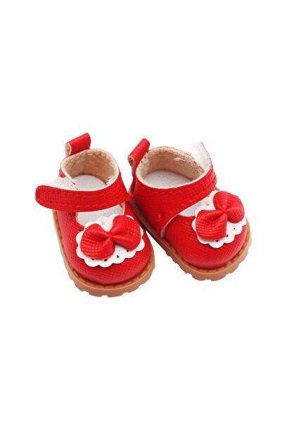 Choice أحمر 15-17 سم لدمى لابوبو أحذية جلدية إكسسوارات أحذية الدمى ربطة عنق ز...