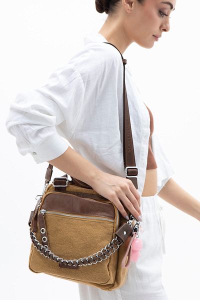Matthew Cox Canvas Women's Backpack and Shoulder Bag