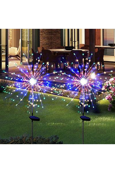 Choice Multicolored 8 Modes 150Light 1pc Solar Powered String Lamp Tree Waterproof Outdoor Bulb for Lawn Pa