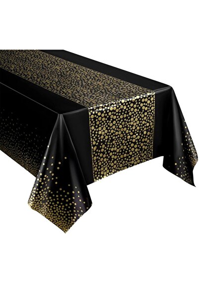 Choice 137X247cm style1 1pc Small Polka Dot Disposable Tablecloth,Thickened Waterproof PEVATablecloth, Home