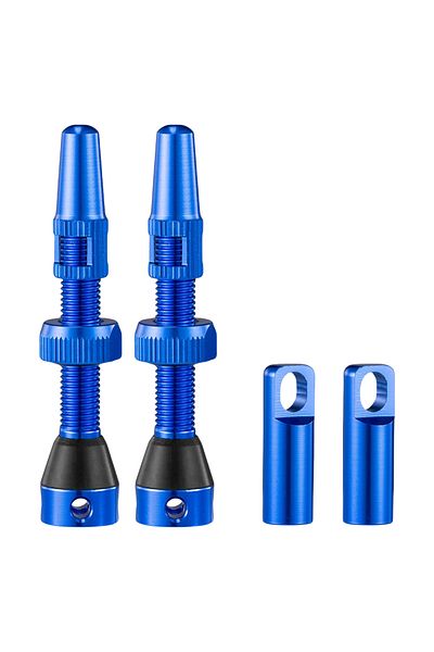 VAKIND Blue 44mm 1 Pair Road Bike Presta Valve Value Core Remover Tool 40/44mm Ultralight Gravel MTB Bike T