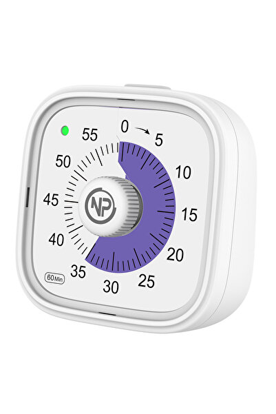 NPO NPT31B Mutfak,Ders,Yemek için 60dk Analog Alarm Zamanlayıcı,Pomodoro Öğre...