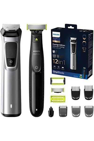 Philips MG9710/93 Multigroom 12-in-1 Trimmer – Series 9000