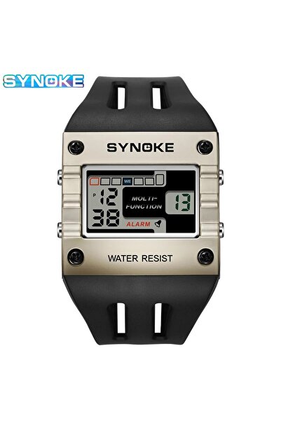 Choice ساعة SYNOKE الرقمية الجديدة للرجال، ساعة إلكترونية رياضية مقاومة للماء...