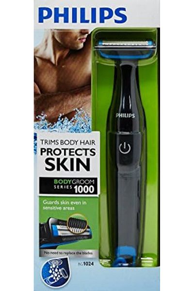 Philips Body Groomer – 32mm Cutter, Battery Powered