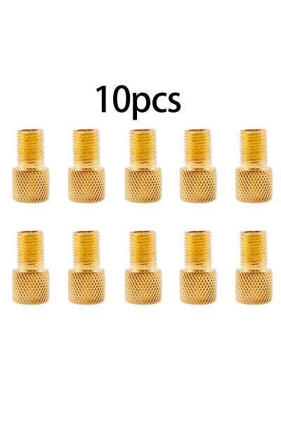 Choice Grid GRAIN-10PC 5PC F/V To A/V Valve Adapter Bike Value Converter Presta To Schrader Golden Bike Tir