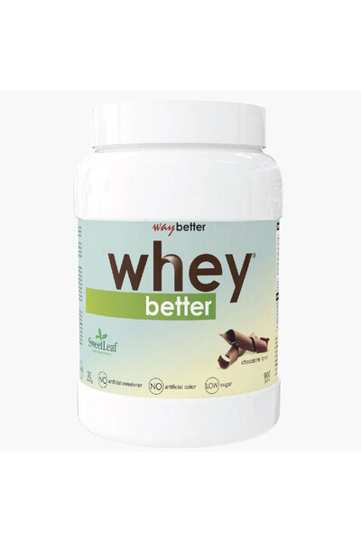 way better Concentrat Proteic Whey Better 900g, Ciocolata
